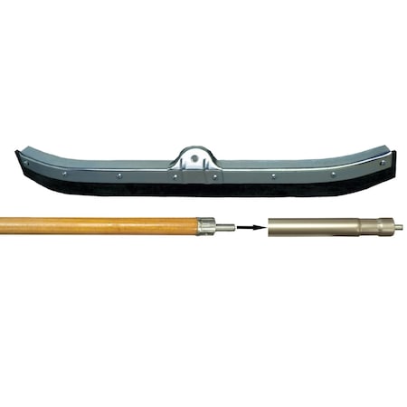 Gordon Brush 36" Speed Squeegy®, Heavy Duty Steel, Curved, EPDM Blade M623365